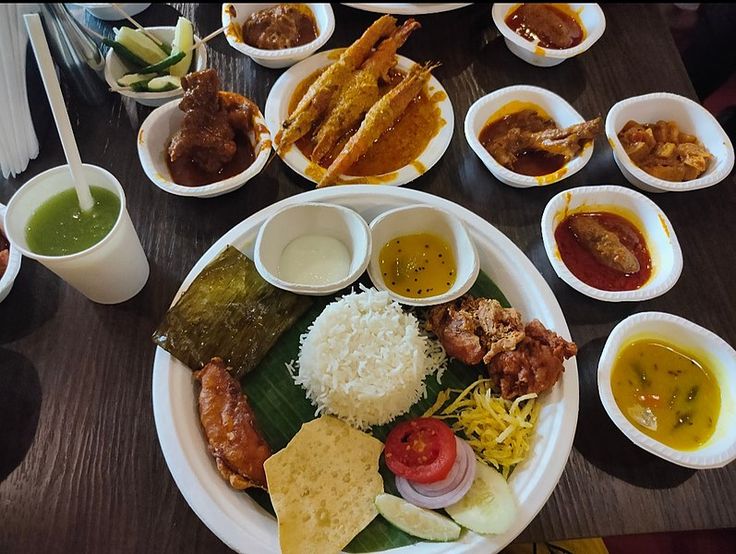 Fresh Bengali fish curry and rice served on Sundarban tour boat